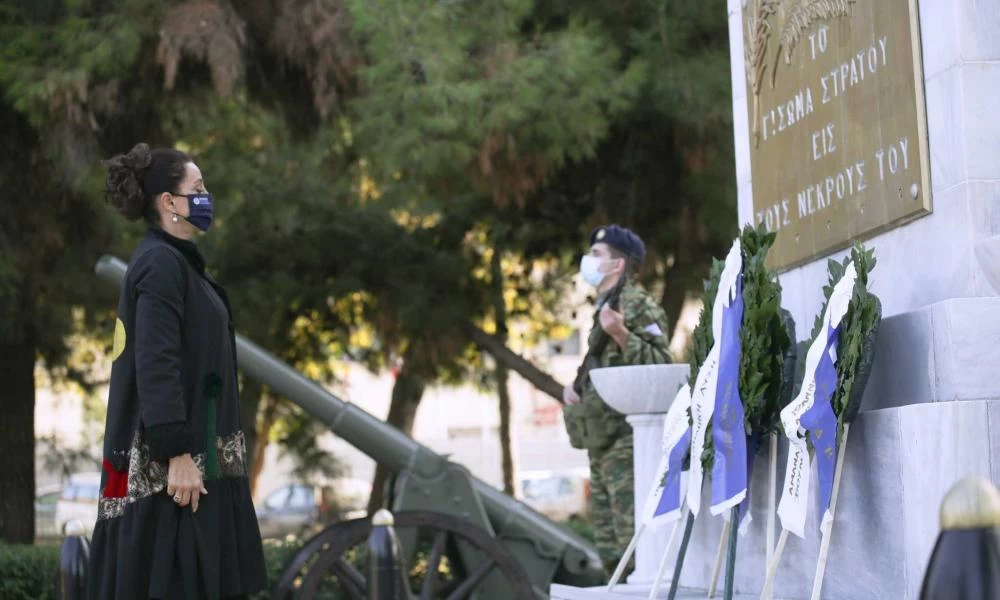 Θεσσαλονίκη: Εικόνες από την 77η επέτειο απελευθέρωσης της πόλης από τους Ναζί κατακτητές